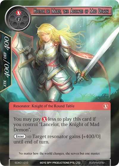 Hector de Maris, the Acolyte of Mad Demon 