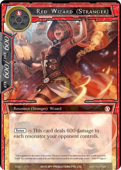 Red Wizard (Stranger) SDAO1-013