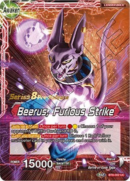 Beerus // Beerus, Furious Strike BT8-002_PR