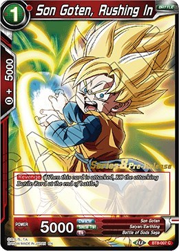 Son Goten, Rushing In BT8-007_PR