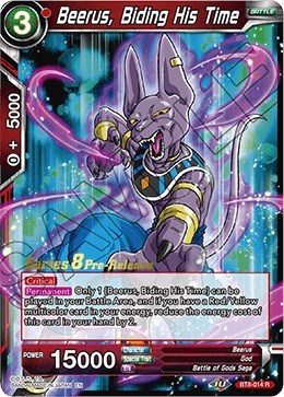 Beerus, Biding His Time BT8-014_PR