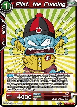 Pilaf, the Cunning BT8-015_PR