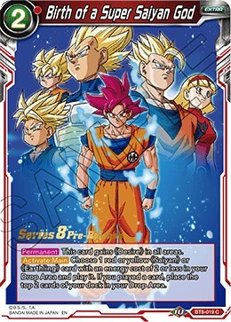 Birth of a Super Saiyan God BT8-019_PR