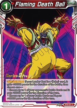 Flaming Death Ball BT8-021_PR