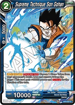Supreme Technique Son Gohan BT8-027_PR