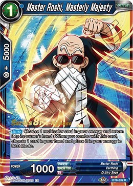 Master Roshi, Masterly Majesty BT8-032_PR
