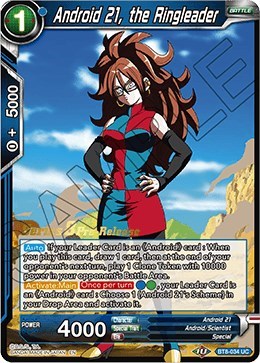 Android 21, the Ringleader BT8-034_PR