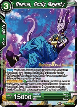 Beerus, Godly Majesty BT8-053_PR
