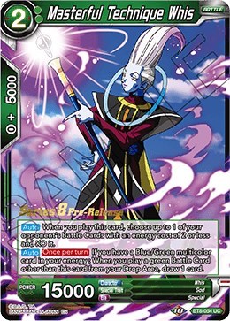 Masterful Technique Whis BT8-054_PR