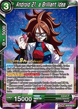 Android 21, a Brilliant Idea BT8-055_PR