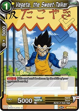 Vegeta, the Sweet-Talker BT8-072_PR