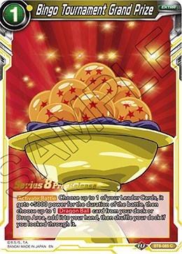 Bingo Tournament Grand Prize BT8-085_PR