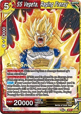 SS Vegeta, Raging Frenzy BT8-111_PR