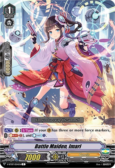 Battle Maiden, Imari [V Format] V-BT07/054EN