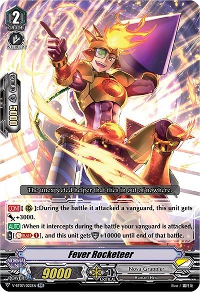 Fever Rocketeer [V Format] V-BT07/022EN