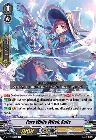 Pure White Witch, Solty [V Format] V-BT07/032EN