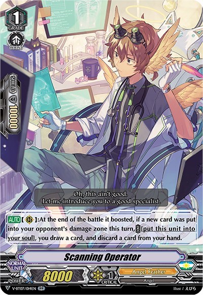 Scanning Operator [V Format] V-BT07/014EN