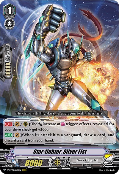 Star-fighter, Silver Fist [V Format] V-BT07/012EN