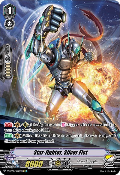 Star-fighter, Silver Fist [V Format] V-BT07/SP08EN