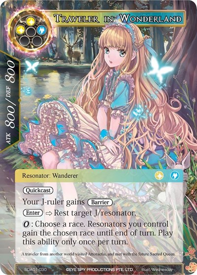 Traveler in Wonderland 