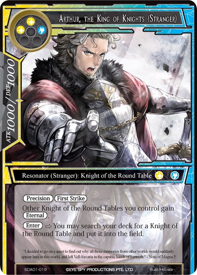 Arthur, the King of Knights (Stranger) SDAO1-019