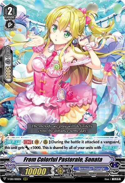 From Colorful Pastorale, Sonata [V Format] V-EB11/005EN