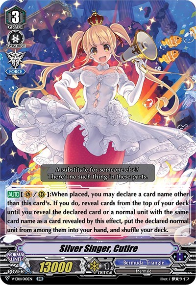 Silver Singer, Cutire [V Format] V-EB11/010EN