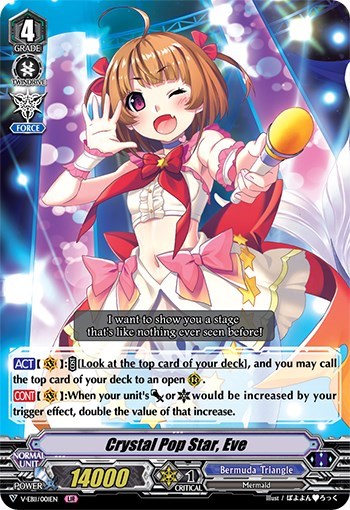 Crystal Pop Star, Eve [V Format] V-EB11/001EN