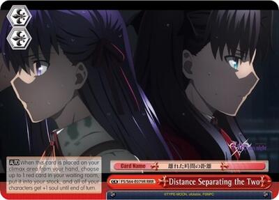 Distance Separating the Two FS/S64-E079R RRR