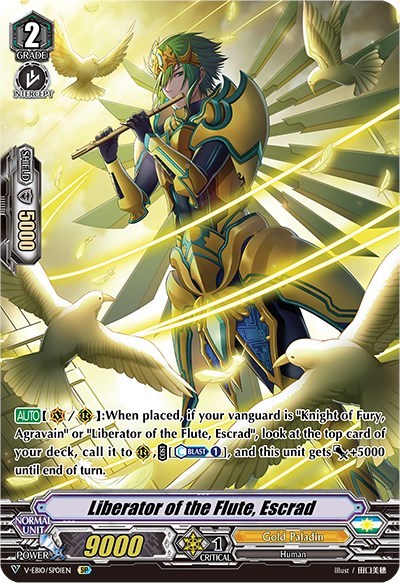 Liberator of the Flute, Escrad [V Format] V-EB10/SP01EN