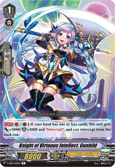 Knight of Virtuous Intellect, Gunhild [V Format] V-EB10/022EN