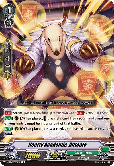 Hearty Academic, Anteate [V Format] V-EB10/027EN