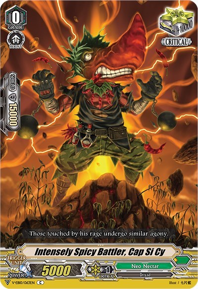 Intensely Spicy Battler, Cap Si Cy [V Format] V-EB10/063EN