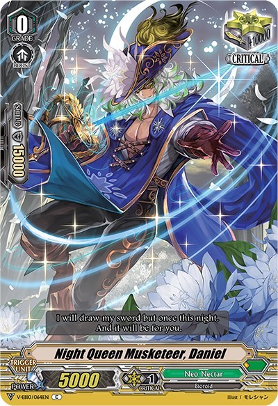 Night Queen Musketeer, Daniel [V Format] V-EB10/064EN