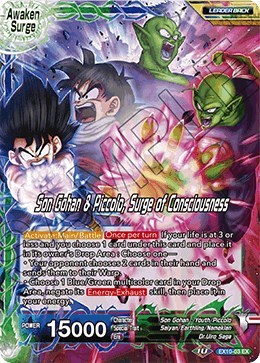 Piccolo // Son Gohan & Piccolo, Surge of Consciousness EX10-03