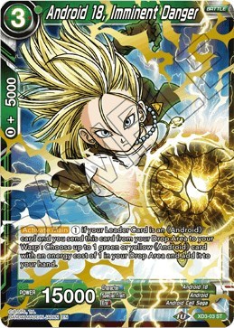 Android 18, Imminent Danger XD3-03