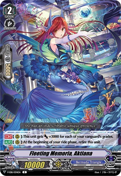 Fleeting Memoria, Aktiana [V Format] V-EB11/034EN