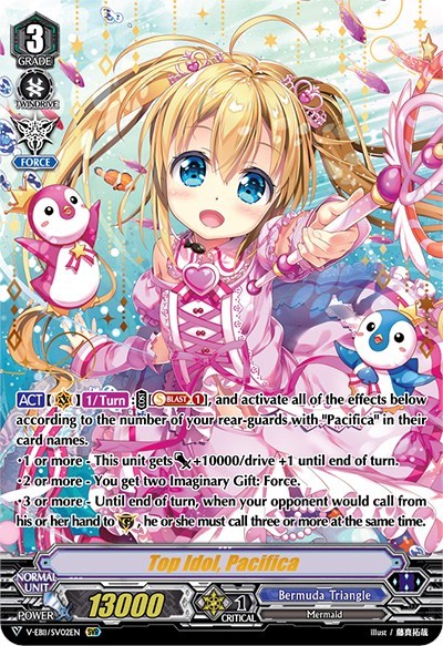 Top Idol, Pacifica [V Format] V-EB11/SV02EN