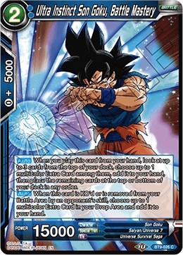 Ultra Instinct Son Goku, BATTLE Mastery BT9-026