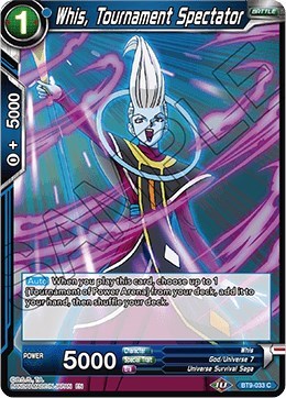 Whis, Tournament Spectator BT9-033