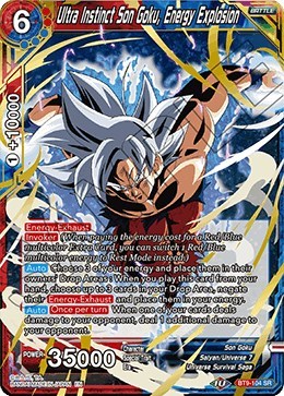 Ultra Instinct Son Goku, Energy Explosion BT9-104