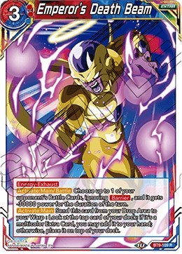 Emperor's Death Beam BT9-109