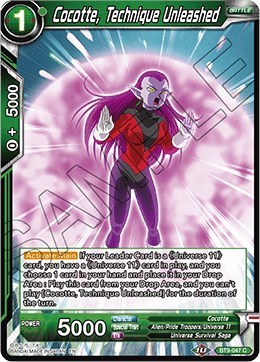 Cocotte, Technique Unleashed BT9-047