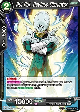 Pui Pui, Devious Disruptor BT9-073