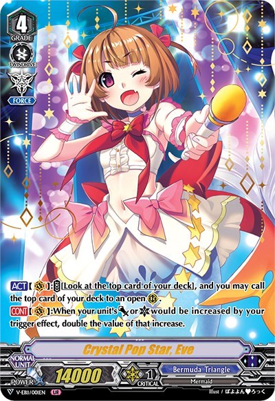 Crystal Pop Star, Eve [V Format] V-EB11/001EN