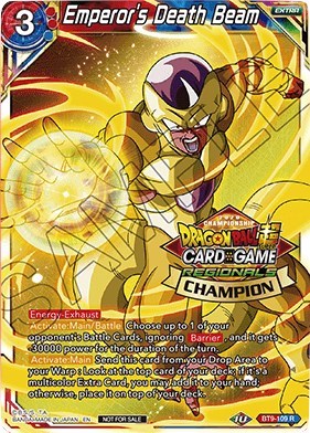 Emperor's Death Beam BT9-109