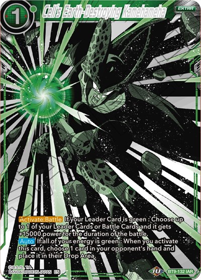 Cell's Earth-Destroying Kamehameha BT9-132