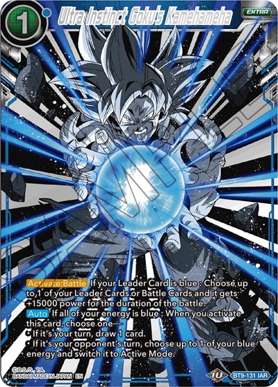 Ultra Instinct Goku's Kamehameha BT9-131