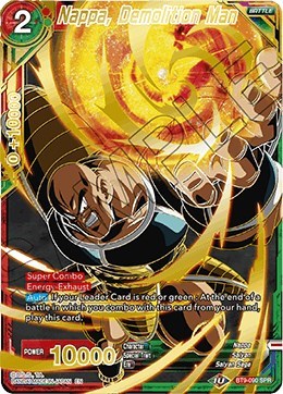 Nappa, Demolition Man BT9-090