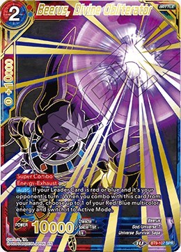 Beerus, Divine Obliterator BT9-107